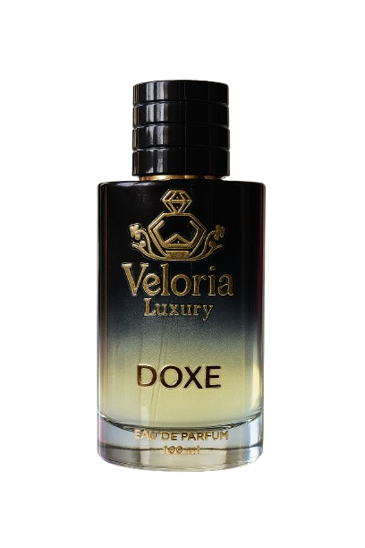 ‘DOXE’ by ‘VELORIA LUXURY’ is the fragrance is described as having a fresh, spicy  and woody character with a long lasting and radiant